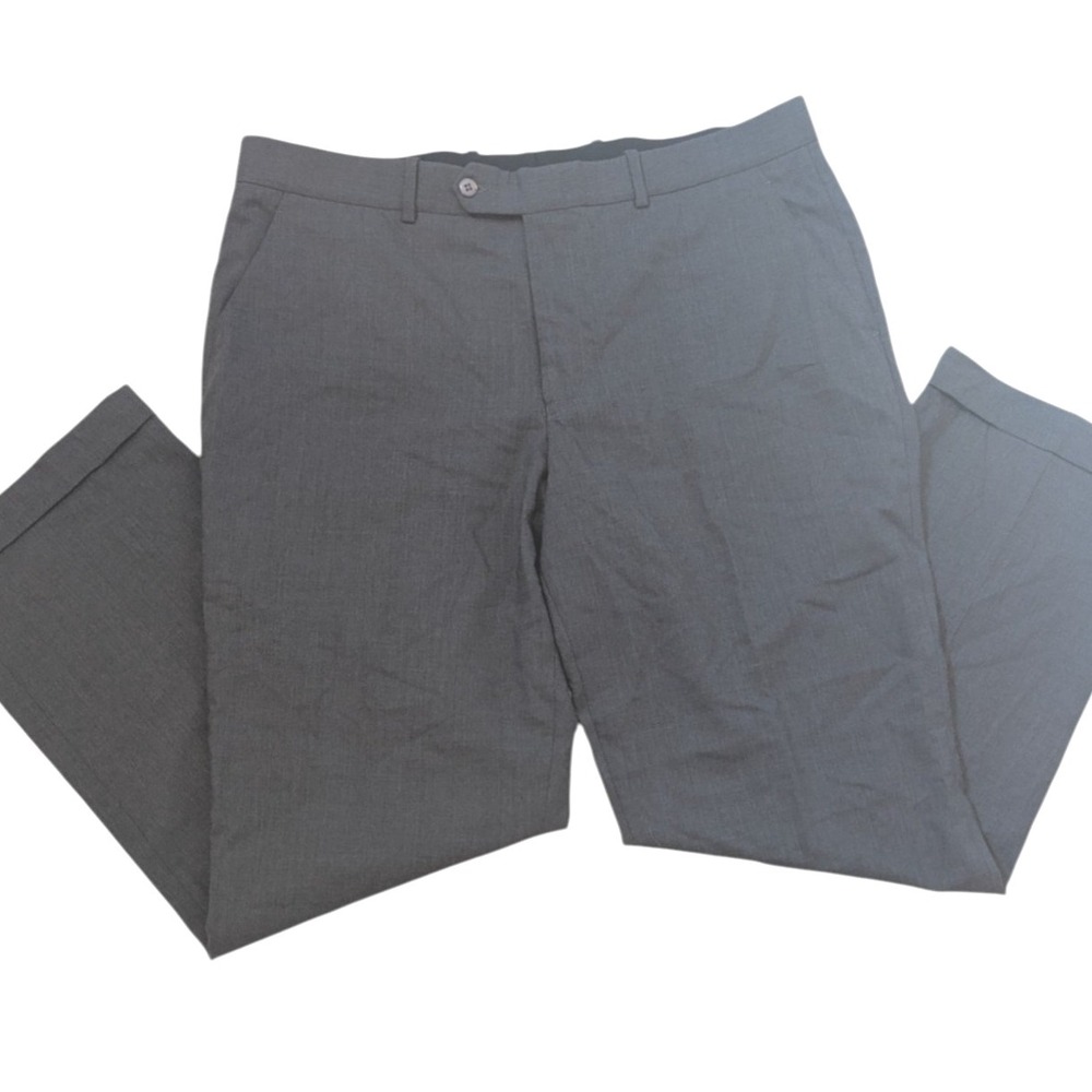 Pure New Wool Dress Pants Mens 37x31 Business Casual‎ Career